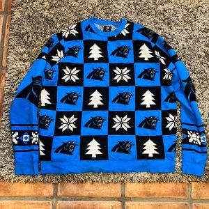 Carolina Panthers Christmas sweater